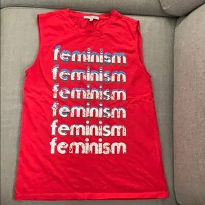Feminism Muscle Tee/Tank - Rebecca Minkoff